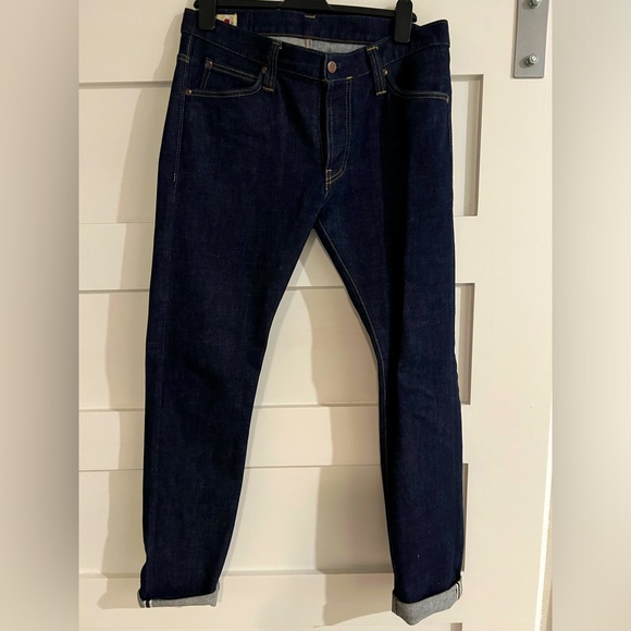 Big John 2 Way Stretch Skinny Selvedge Jeans - 34 / 33 - Japanese Denim - Mens - Picture 2 of 5
